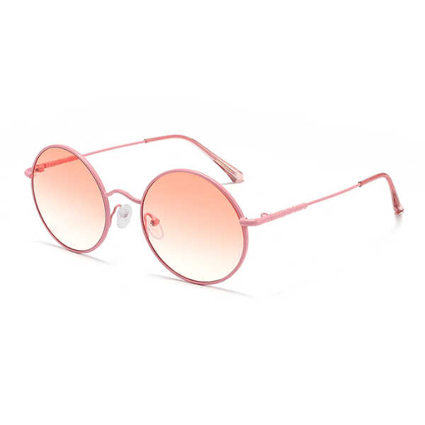 Óculos de Sol Feminino redondo Rosa