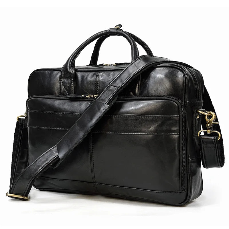 Bolsa Maleta Business Fausto Couro Retrô